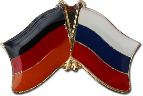 Germany Russia Friendship Pin