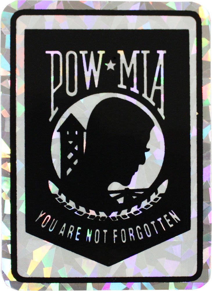 POW-MIA Reflective Decal