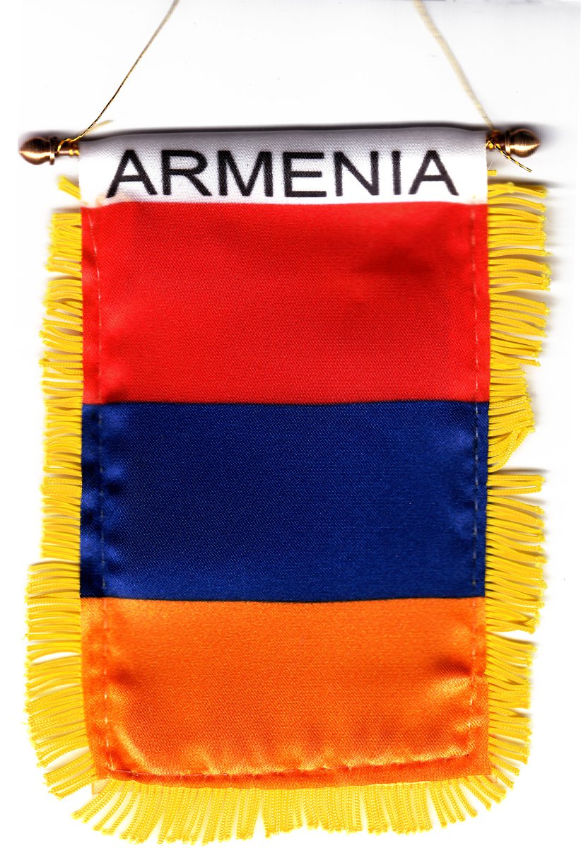 Armenia Window Hanging Flag