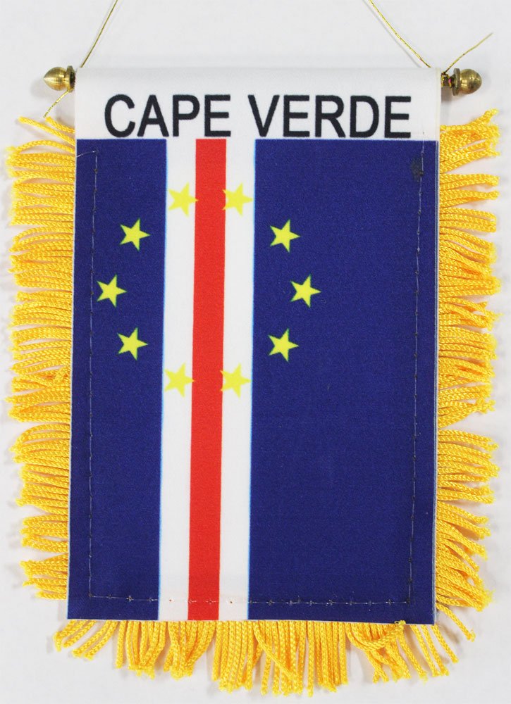 Cape Verde Window Hanging Flag
