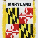 Maryland Window Hanging Flag