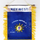 Conch Republic (Key West) Window Hanging Flag