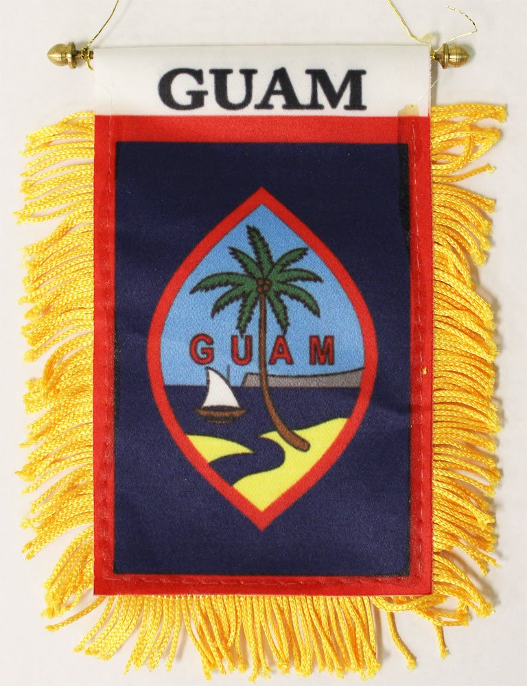 Guam Window Hanging Flag