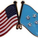 Micronesia Friendship Lapel Pin