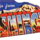Washington Acrylic Postcard Magnet