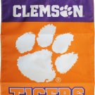 Clemson University (Tigers) - 13"x18" 2-Sided Garden Banner