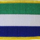 Sierra Leone Rectangular Patch