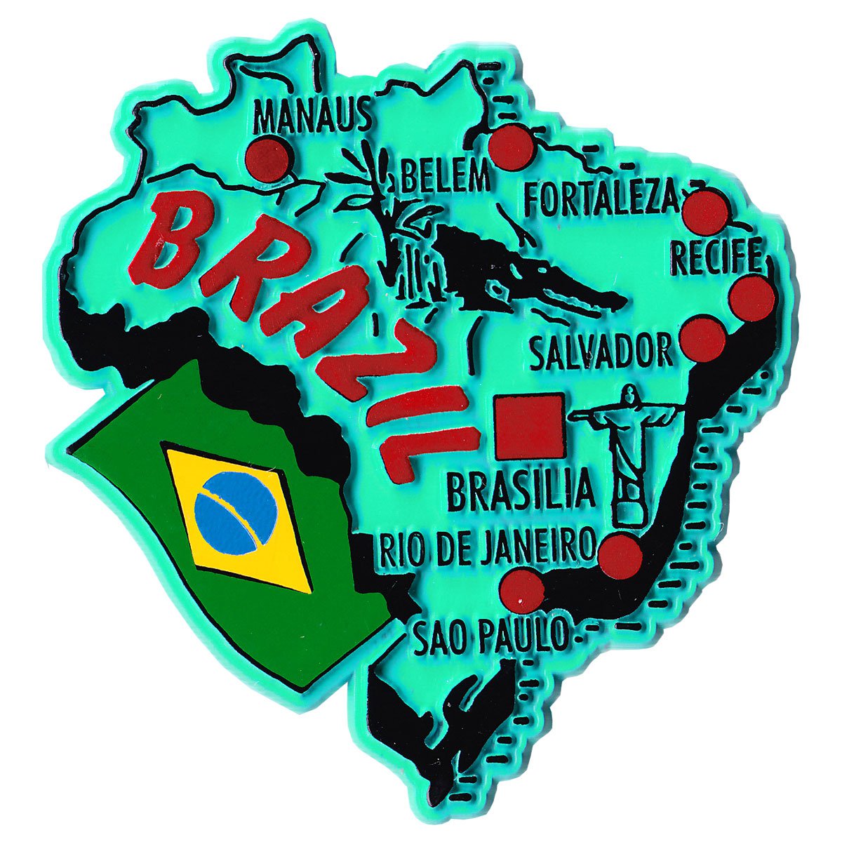 Brazil Magnet