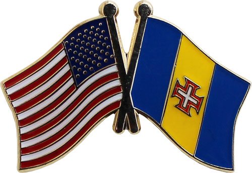 Madeira Friendship Lapel Pin