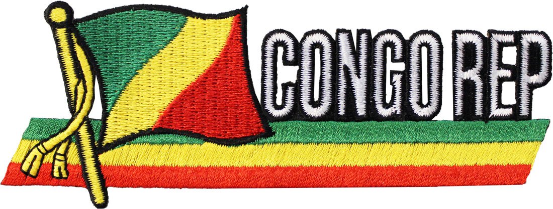 Congo - Rep. Of Cut-Out Patch