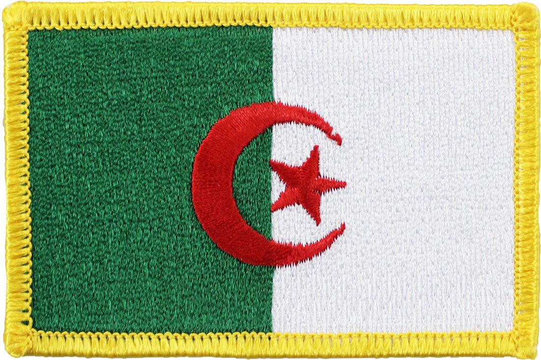 Algeria Rectangular Patch