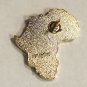 African American Cutout Flag Lapel Pin (Continent)