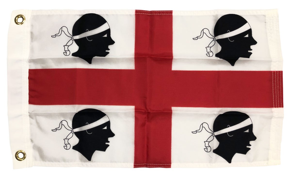 Sardinia - 12"X18" Nylon Flag