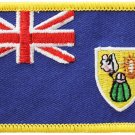 Turks and Caicos Rectangular Patch