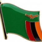 Zambia Flag Lapel Pin