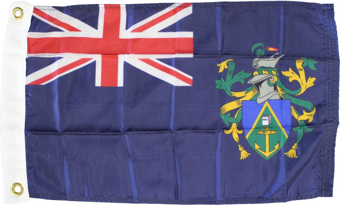 Pitcairn Islands - 12"X18" Nylon Flag
