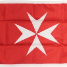 Malta - 12"X18" Nylon Flag (Red Ensign)