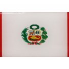 Peru Long Domed Sticker