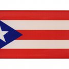 Puerto Rico Domed Sticker (Rectangular)