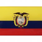 Ecuador Rectangular Domed Sticker (State)