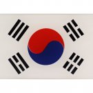 South Korea Domed Sticker