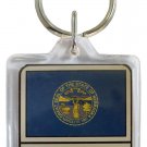 Nebraska Keyring