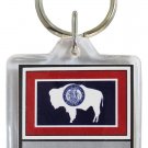 Wyoming Keyring