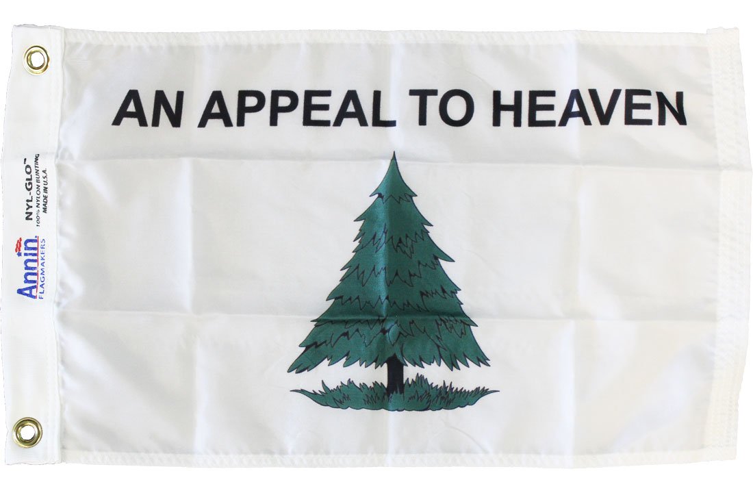 Washington Cruisers (An Appeal to Heaven) - 12" x 18" Nylon Flag