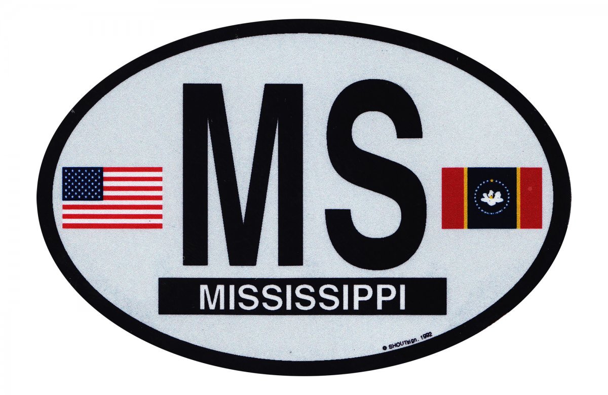 Mississippi (2021) Oval Decal