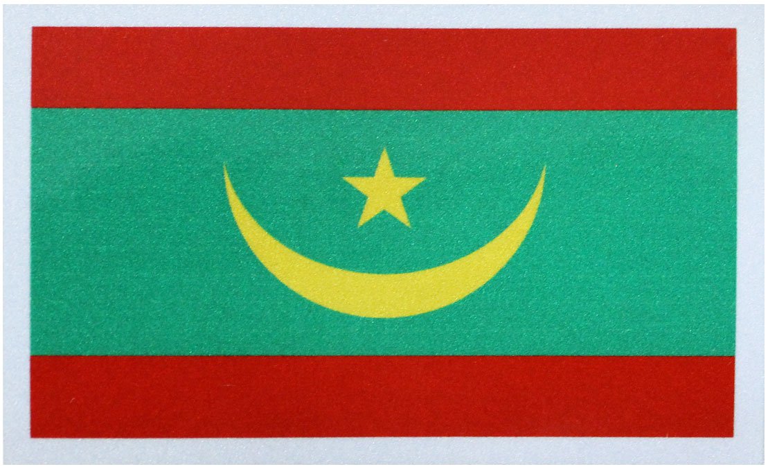 Mauritania Auto Decal