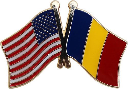 Chad Friendship Lapel Pin