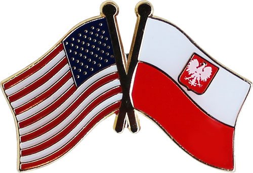 Poland Friendship Pin (Eagle)