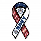 Navy - 4"" x 8"" Ribbon Magnet Navy - 4"" x 8"" Ribbon Magnet