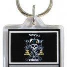 Special Forces Lucite Key Ring