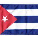 Cuba 5.5" x 8.5" Motorcycle Flag