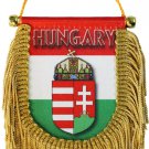 Hungary Window Hanging Flag (Shield)