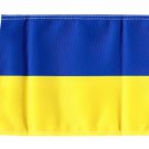 Ukraine 5.75" x 8.5" Motorcycle Flag