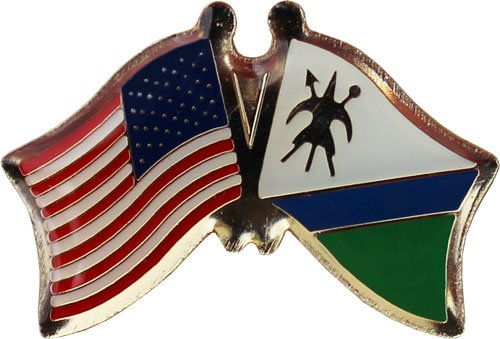 Lesotho (1987-2006) Friendship Pin