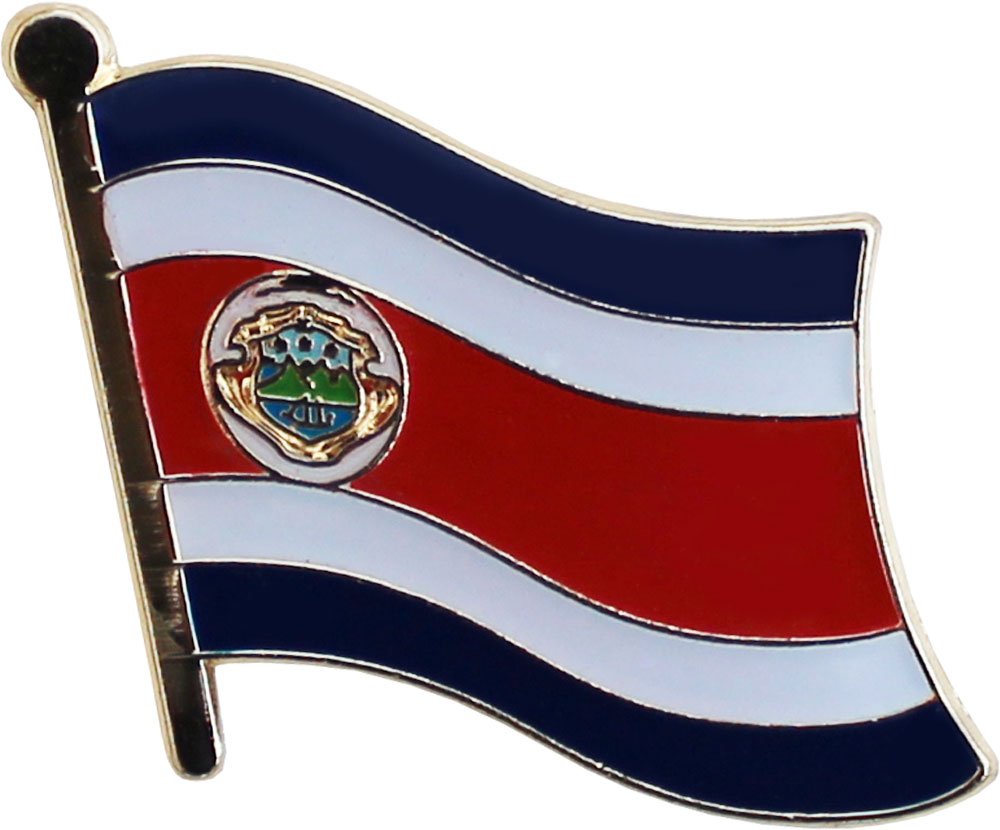 Costa Rica Flag Lapel Pin