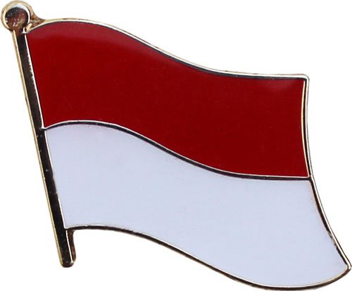 Monaco Flag Lapel Pin
