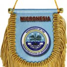 Micronesia Window Hanging Flag (Shield)
