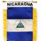 Nicaragua Window Hanging Flag