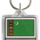 Turkmenistan Keyring