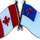 Canada and Christian Friendship Pin
