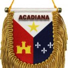Acadiana Window Hanging Flag (Shield)