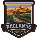 Badlands National Park Acrylic Magnet
