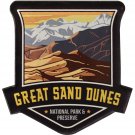 Great Sand Dunes National Park Acrylic Magnet Great Sand Dunes National Park Acrylic Magnet