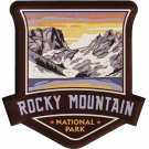 Rocky Mountain National Park Acrylic Magnet