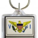 US Virgin Islands Keyring