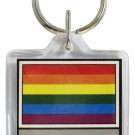 Rainbow Pride Flag Keyring